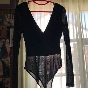 Black bodysuit